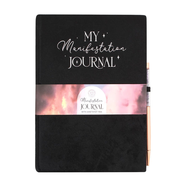 Manifestation Journal mit Amethyst Pen A5 Notebook