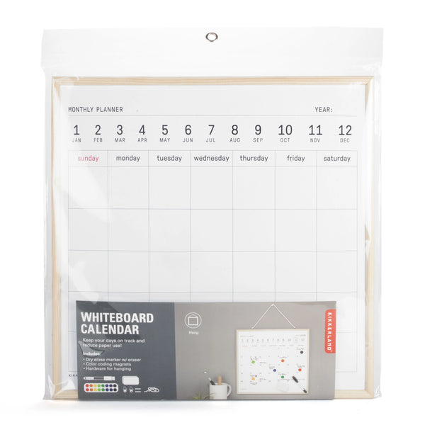 White Board Calendar