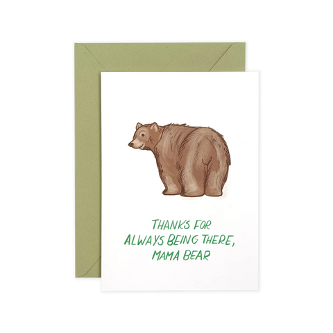 Grußkarte Mama Bear | mit Kuvert