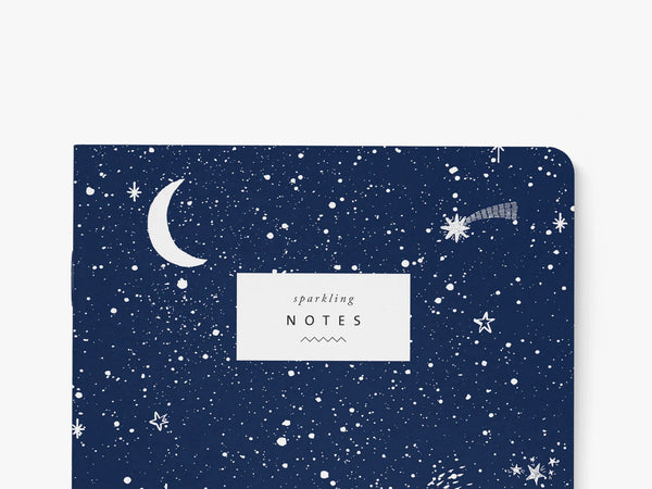 Notizheft / Moon And Stars