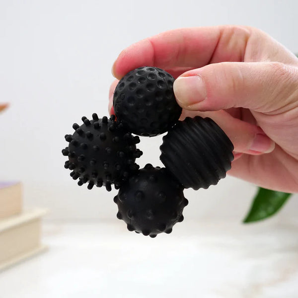 Signets Fidget-Spielzeug: Onyx / 4 Pack