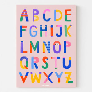 ABC Poster *Bunte Buchstaben*