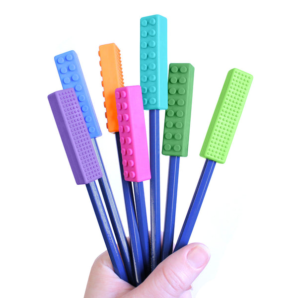 ARK Brick Stick® Chewable Pencil Topper | Stiftaufsatz Baustein