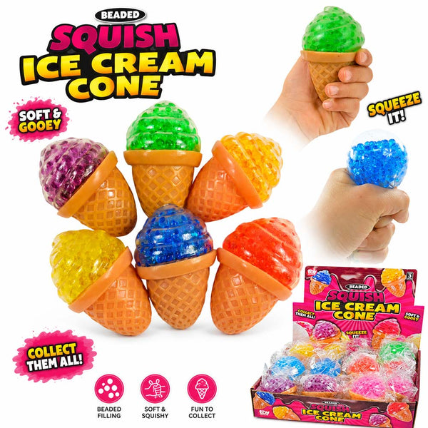 Squish Beads Eis mit Water-Beads-Füllung