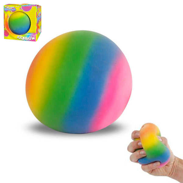 Fidget Rainbow Squeezeball in Box | Stressball