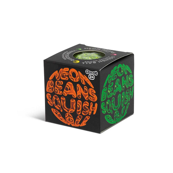 Neon Beans Squish Ball, Fidget Toy | Stressball