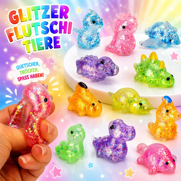 Mini Maltose Dino Pets – Glitter Squishy