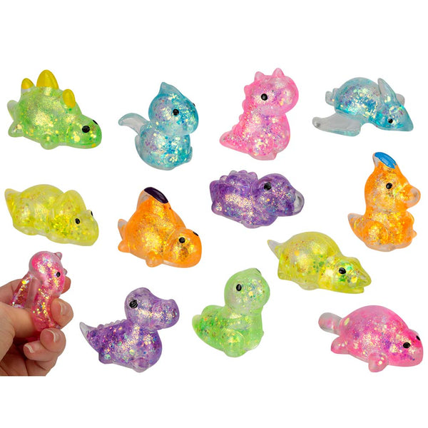 Mini Maltose Dino Pets – Glitter Squishy