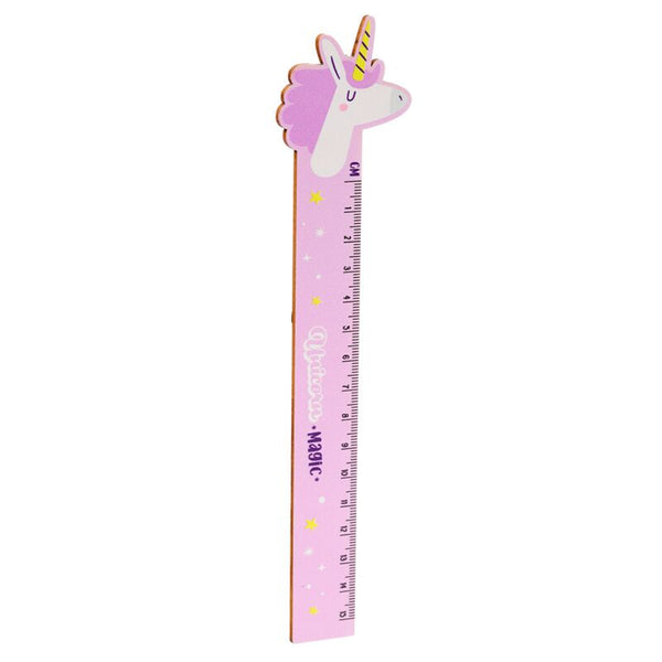 Einhorn Lineal | Unicorn Magic Wooden Ruler