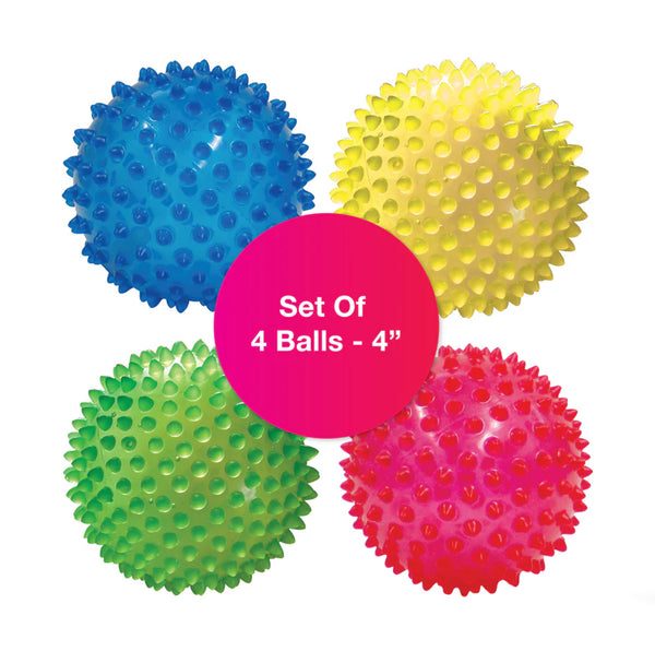 Sensorikbälle 4er Set | Edushape Original SEE ME Sensory Balls