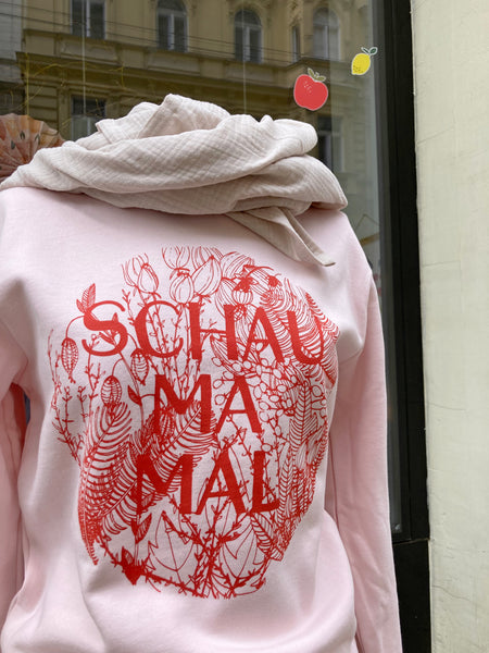 Sweater *Schau ma mal* Pullover rosa + rot