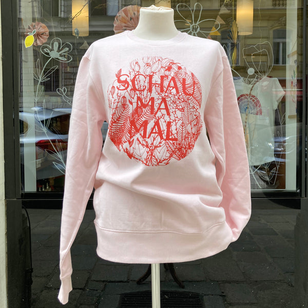 Sweater *Schau ma mal* Pullover rosa + rot