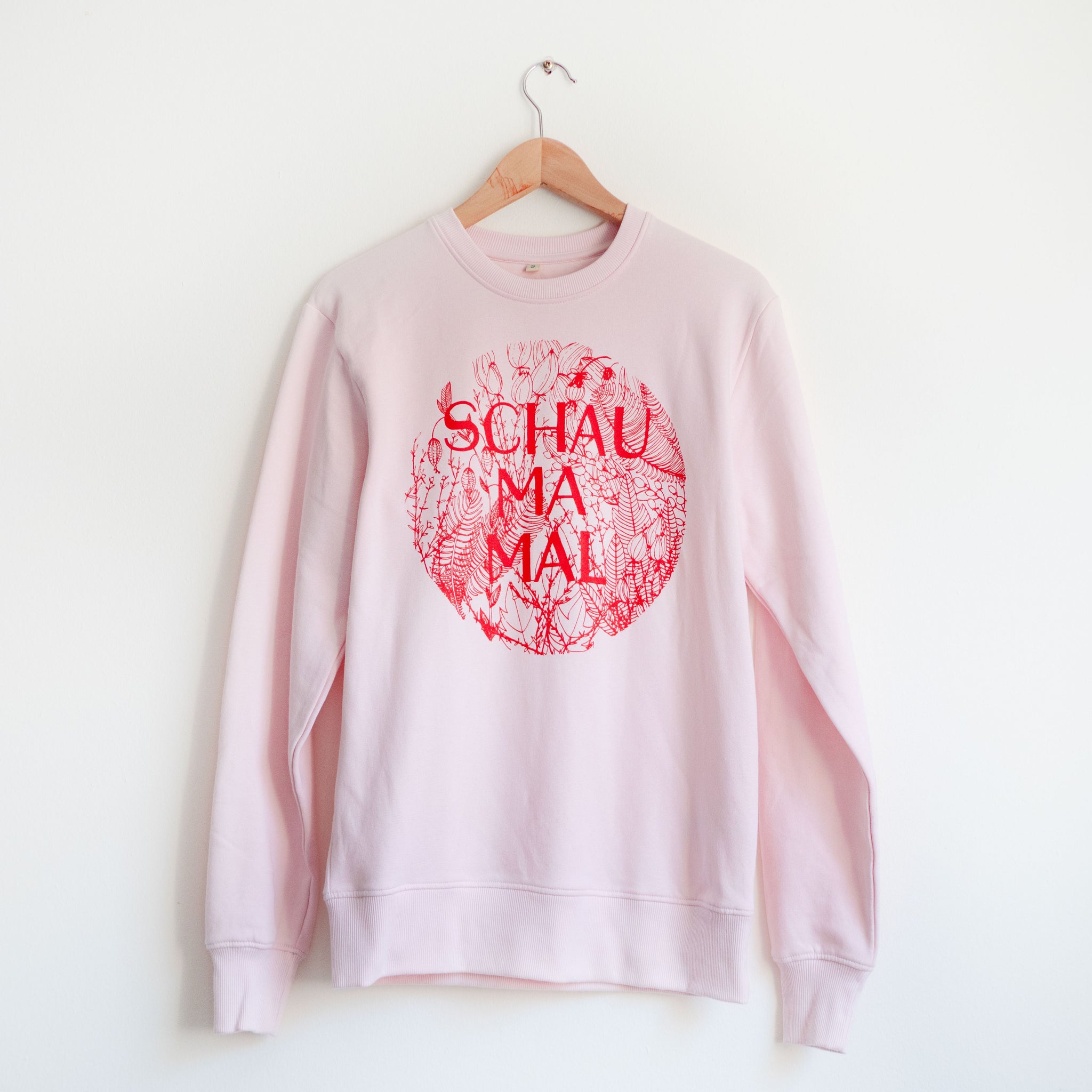 Sweater *Schau ma mal* Pullover rosa + rot