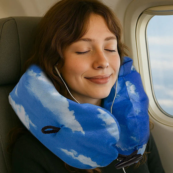 Wolke Nackenkissen aufblasbar | Cloud neck pillow