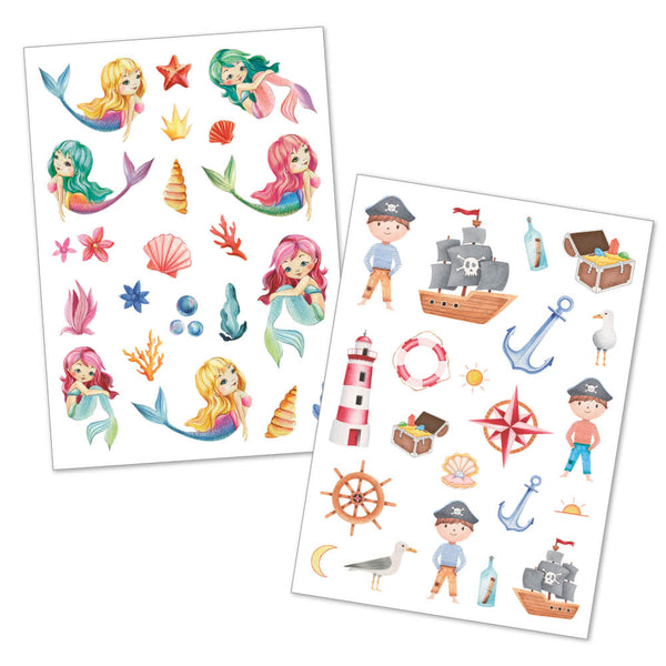 Temporary Tattoos - HAPPY TATTS Mix (125 Stück)