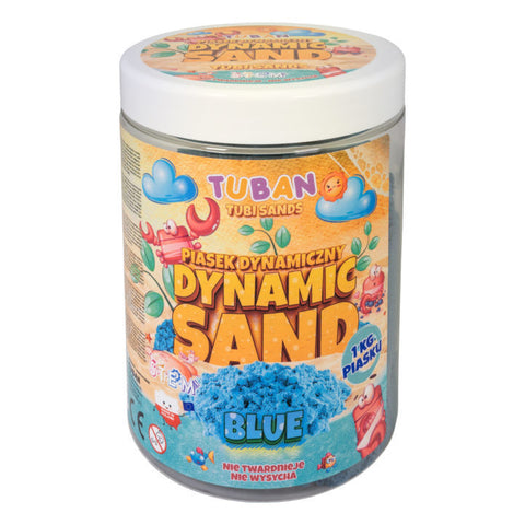 Dynamischer Sand blau 1kg TUBAN