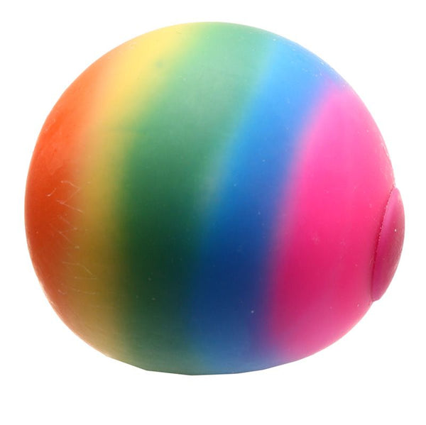 Regenbogen Quetschbarer Stressball 9cm