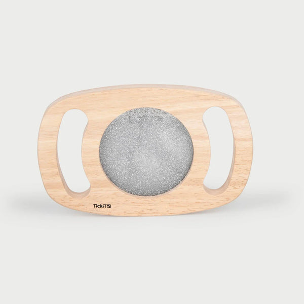 Glitzerscheibe aus Holz | Easy Hold Silver Glitter Panel