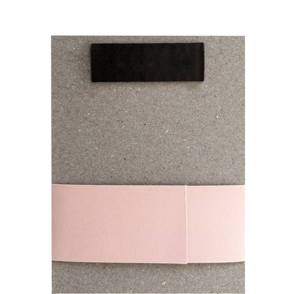 Notizblock magnetisch, "Ur Wichtig" DIN lang