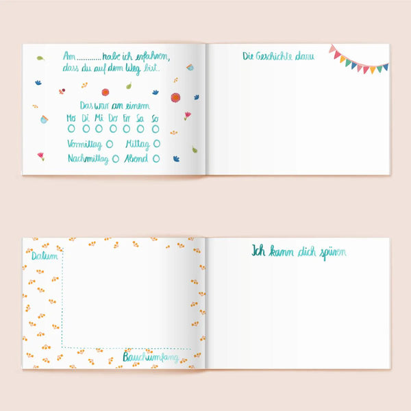 Schwangerschaftstagebuch *Schwanger mit Dir* HARDCOVER