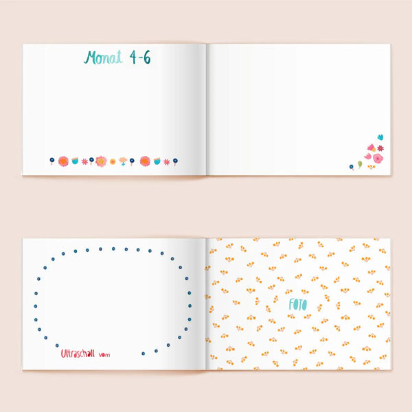 Schwangerschaftstagebuch *Schwanger mit Dir* HARDCOVER