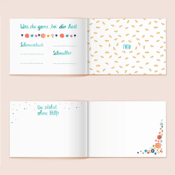 Babybuch *Willkommen kleiner Mensch* HARDCOVER