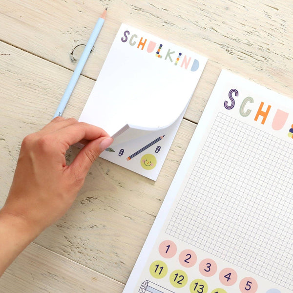Notizblock A6 „Schulkind“