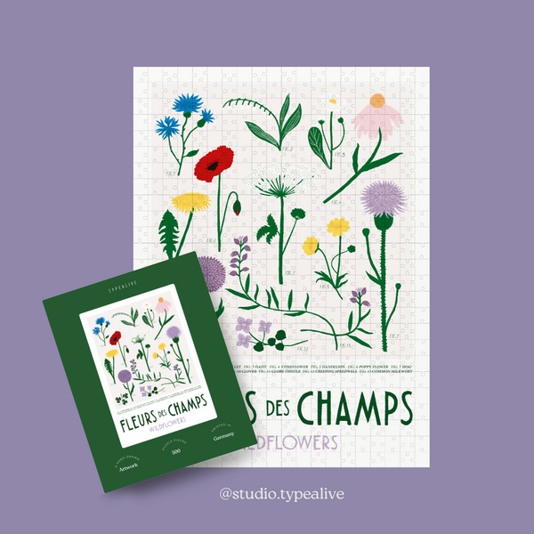 Puzzle / Wildflowers (500 Teile)