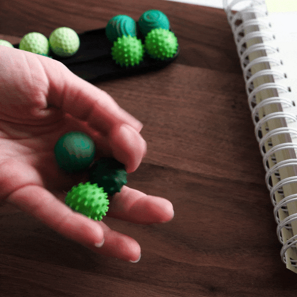 Sigbits Fidget-Spielzeug: Smaragd / 12 Pack