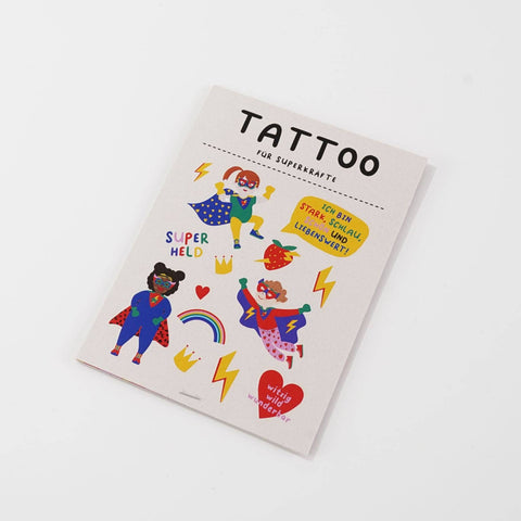 Kindertattoo "Superkids"