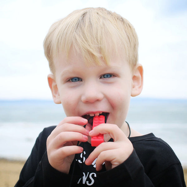 ARK'S BRICK STICK® Chew Necklace (textured) Kaukette