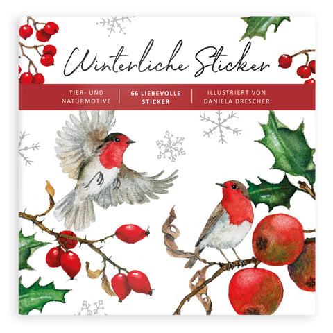 Aufkleberbuch Frostige Beeren