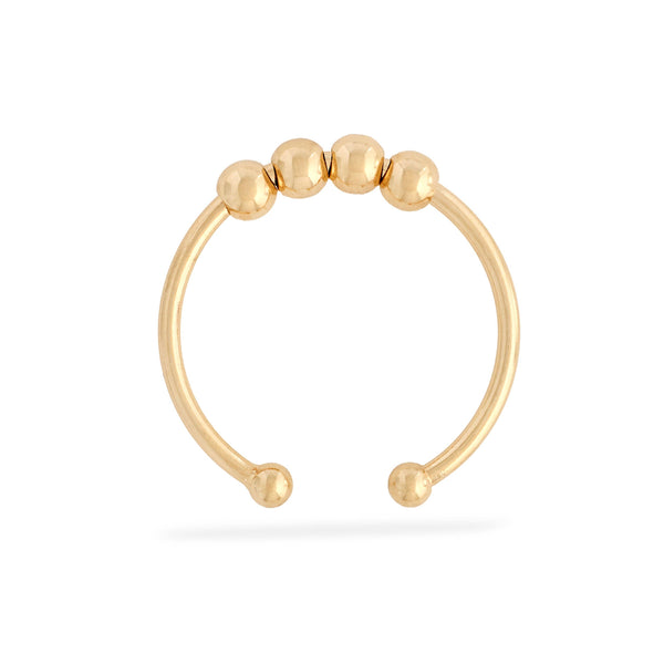 Der Chill Ring Homme: Gold | Angstring (Größe 60 bis 72)