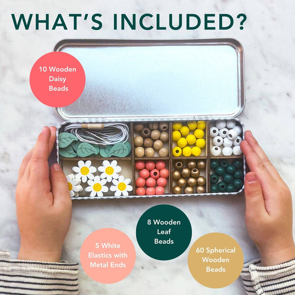 Daisy Chain bracelet making kit | DIY Gänseblümchen Armband