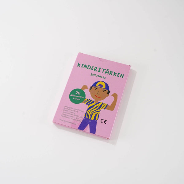 Kinderstärken - Affirmationskarten Set (Körpergefühl + Selbstliebe)