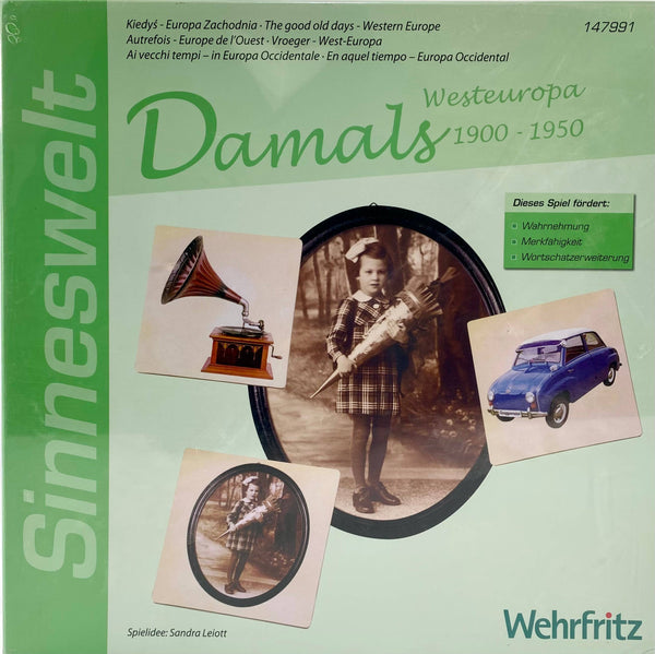 Damals Memo ( Merkspiel Bildkarten Westeuropa 1900–1950)