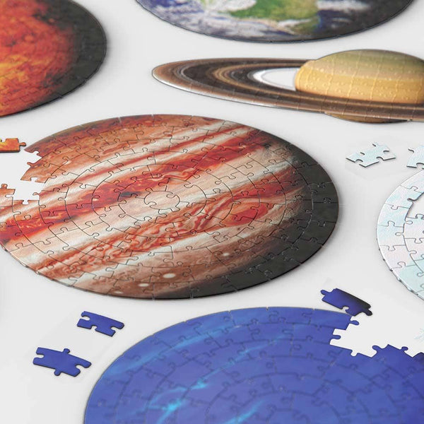 Planeten-Puzzle | 744-teiliges Weltraum-Puzzle des Sonnensystems