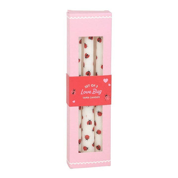 Stabkerzen Love Bug Ladybug (3er Set)