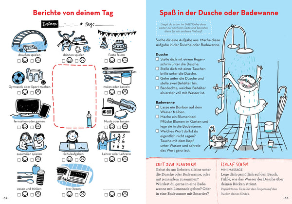 Schlaf Plauderei - Tagebuch (4-7 Jahre)