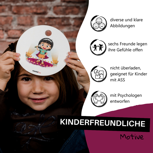 Gefühlskarten 2 (4-7 Jahre) | Heute bin ich...