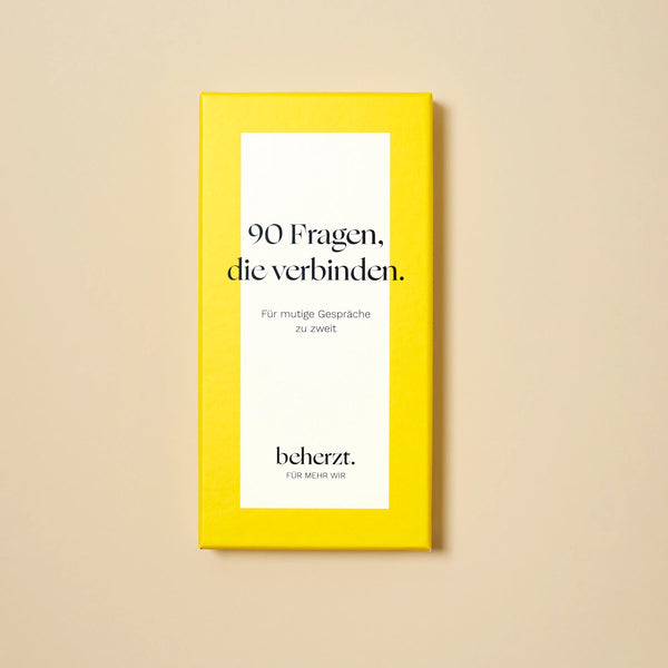 90 Fragen, die verbinden. | beherzt.