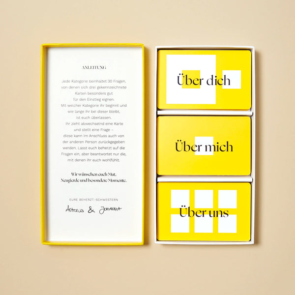 90 Fragen, die verbinden. | beherzt.