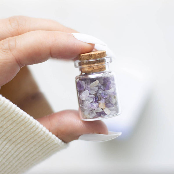 Little Jar of CALM | Amethyst Glücksglas