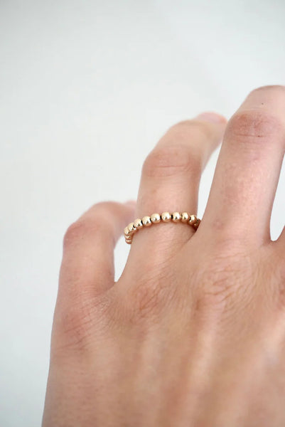 Gold BUBBLES Ring | SAN SAN