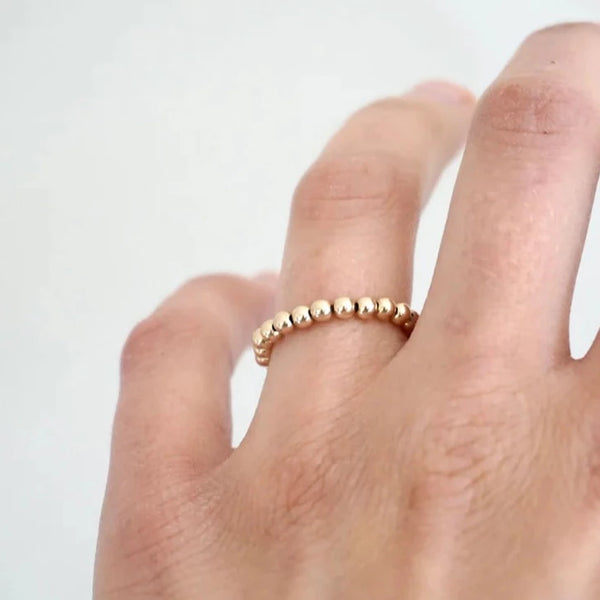 Gold BUBBLES Ring | SAN SAN