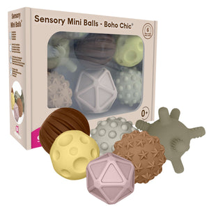 Sensorikbälle für Minis Set | Edushape Sensory Balls Boho Chic