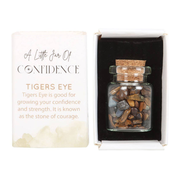 Little Jar of CONFIDENCE | Tigerauge Glücksglas