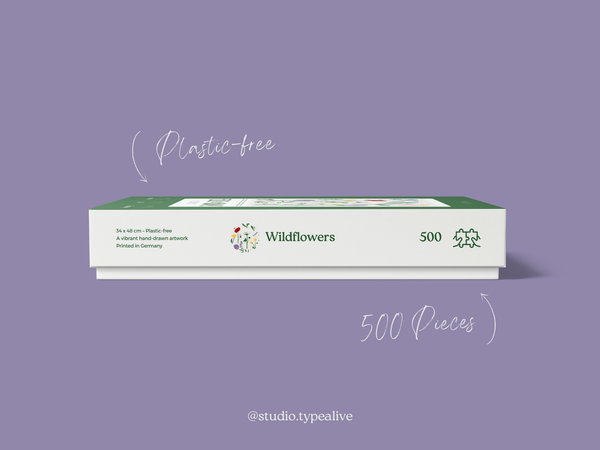 Puzzle / Wildflowers (500 Teile)