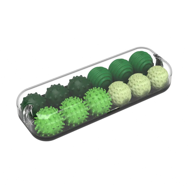 Sigbits Fidget-Spielzeug: Smaragd / 12 Pack