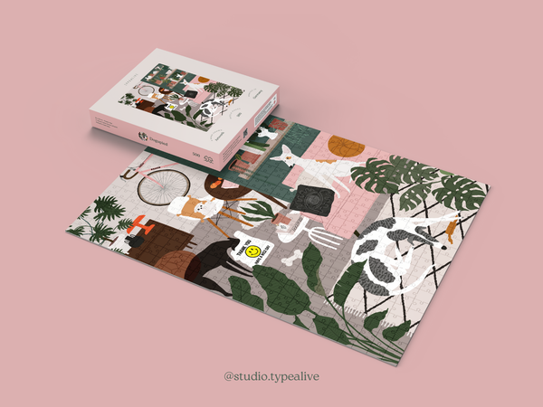 Puzzle / Dogupied (500 Teile)